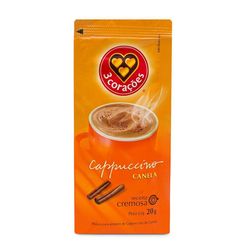 Café 3 CORAÇÕES cappuccino canela 20g