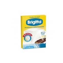 Filtro de papel BRIGITTA 102 com 30 Unidades