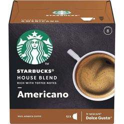 Café STARBUCKS House Blend Americano 102g com 12 Cápsulas