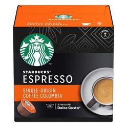 Café STARBUCKS Single-Origin Colombia Compatível com Dolce Gusto com 12 Cápsulas 66g