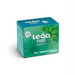 Chá LEÃO hortelã Com 10 Saquinhos 10g