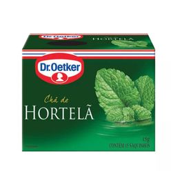 Chá DR OETKER Hortelã com 15 Saquinhos 15g