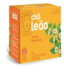 Chá Leão Camomila Com 15 Saquinhos 15g