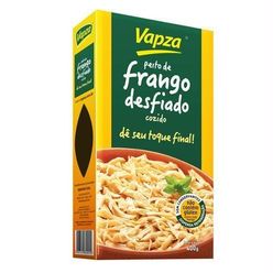 Frango VAPZA Cozido à Vapor Desfiado 400g