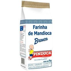 Farinha de Mandioca PINDUCA Branca 1kg