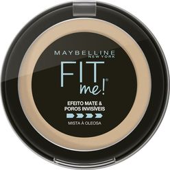 Pó Compacto Maybelline Fit Me! Claro Rosado 02 10g