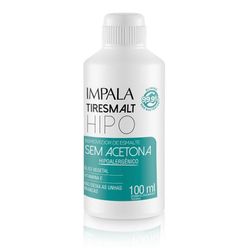 Removedor de Esmalte IMPALA Tiresmalt Hipo sem Acetona 100ml