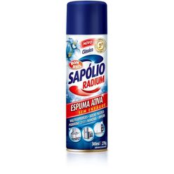 Espuma Ativa Sapólio Radium Sem Enxágue 300ml