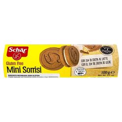 Biscoito SCHAR Recheado Mini Sorrisi sem Glúten 100g