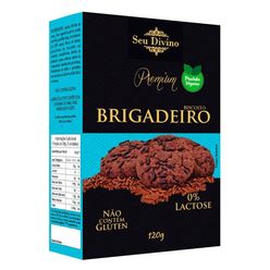 Biscoito SEU DIVINO Premium Brigadeiro sem Glúten e 0% Leite 120g