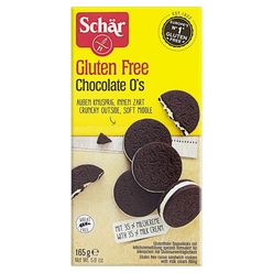 Biscoito SCHAR Chocolate com Recheio de Creme de Leite Sem Glúten 165g