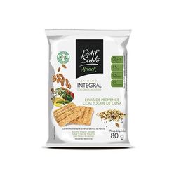 Biscoito PETIT SABLÉ Integral Ervas de Provence com Toque de Oliva Vegano Sem Lactose 80g