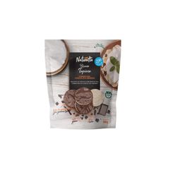 Biscoito NATURATTA Tapioca Cobertura Chocolate Amargo Sem Glúten, Zero Açúcar 60g