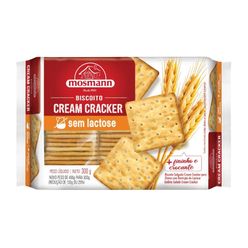 Biscoito MOSMANN Cream Cracker Sem Lactose 300g