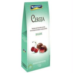 Bombom MONTEVÉRGINE com cereja sem álcool 100g