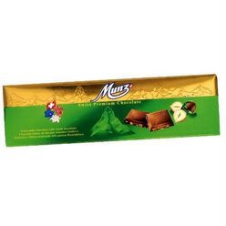 Chocolate Suíço MUNZ Premium ao Leite com Avelãs 300g