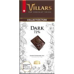 Chocalate VILLARS 72% Cacau 100g