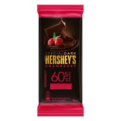 Chocolate HERSHEY'S Special Dark Cranberry 60% Cacau 85g