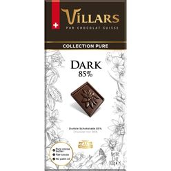 Chocolate VILLARS 85% Cacau 100g