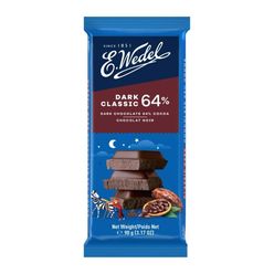 Chocolate E.WEDEL Amargo 64% 90g