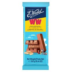 Chocolate E.WEDEL ao Leite com Amendoim e Wafer 245g