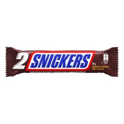 Chocolate SNICKERS Recheada com Caramelo, Amendoim e Nougat com 2 78g