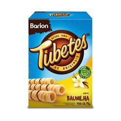 Tubetes BARION baunilha 75g