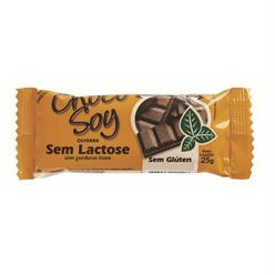 Chocolate CHOCO SOY à Base de Soja sem Glúten e sem Lactose 20g
