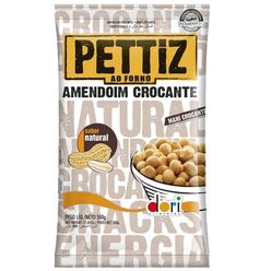 Amendoim PETTIZ Ao Forno Natural Crocante 500g