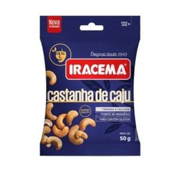 Castanha de Cajú IRACEMA Torrada e Salgada Não Contém Glúten 50g