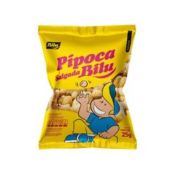 Pipoca BILU salgada 25g