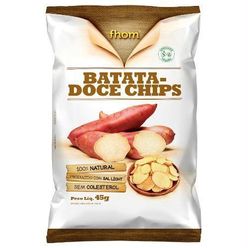 Chips FHOM Batata Doce 45g