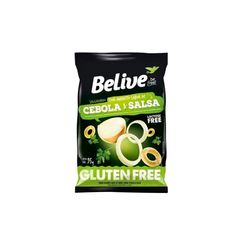 Snack BELIVE Cebola e Salsa sem Glúten 35g