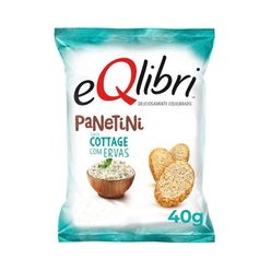 Snack EQLIBRI Panetini Cottage com Ervas 40g