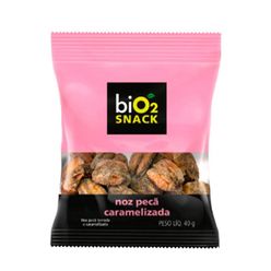 Snack BIO2 Noz Pecã Caramelizada Sem Glúten, Sem Lactose 40g