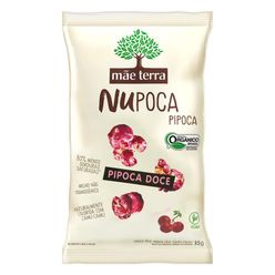 Pipoca MÃE TERRA Nupoca Doce Naturalmente Colorida com Camu-Camu Orgânico 35g