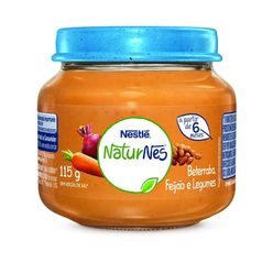 Papinha Nestlé Beterraba, Feijão E Legumes 115g