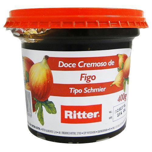 Doce Ritter Cremoso de Figo 400g