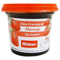 Doce RITTER morango 400g