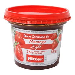 Doce RITTER light morango 380g