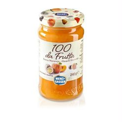 Geleia Italiana Menz & Gasser 100 Da Frutta Pêssego E Maracujá 240g