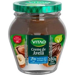 Creme de Avelã VITAO Vegano Zero Açúcar e sem Glúten 180g