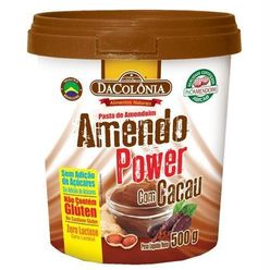 Pasta de Amendoim DA COLÔNIA Cacau 500g