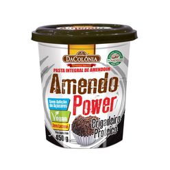 Pasta de Amendoim DA COLÔNIA Power Brigadeiro Proteico Zero Lactose 450g