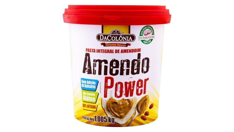 Pasta de Amendoim Com Melado Organico 450g