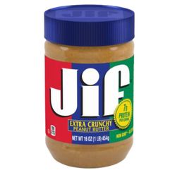 Pasta de Amendoim JIF Crunchy 453g