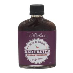 Geleia de Pimenta CANTO GOURMET Red Fruits Frutas Vermelhas 240g