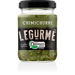 Molho Chimichurri LEGURMÊ Orgânico Sem Glúten 165g