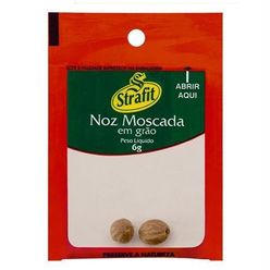 Noz-moscada em grãos  STRAFIT com 2 unidades