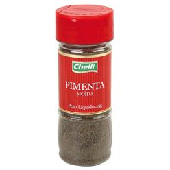 Pimenta do reino CHELLI moída tubo 45g